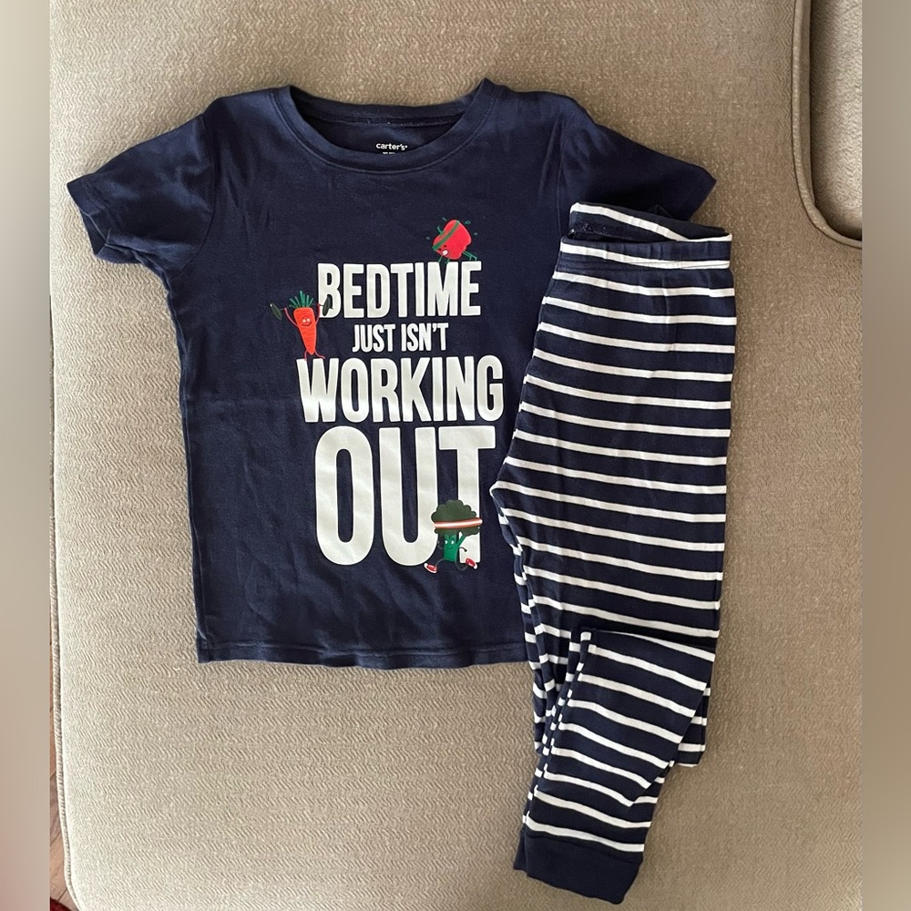 CARTER’S BOYS SHORT SLEEVE PJS